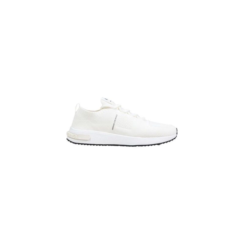 Armani Exchange White Polyester Athletic Men's Sneakers